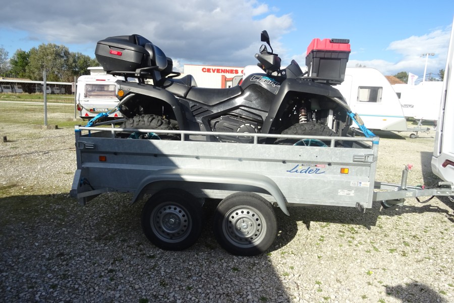 CF MOTO ET REMORQUE LIDER